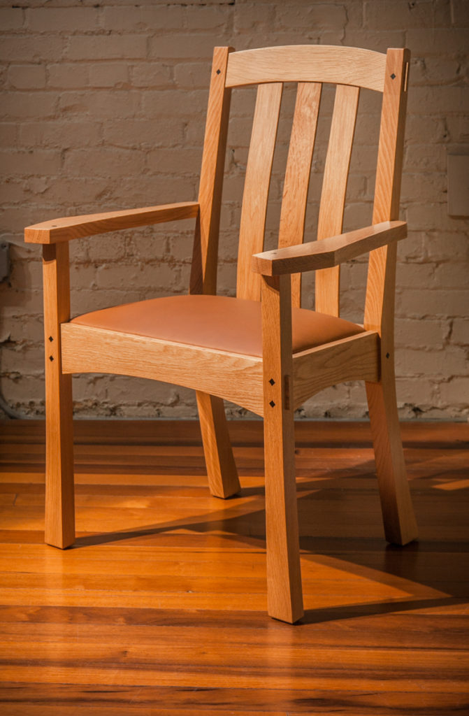 Arts & Crafts End Chair1 Berkeley Mills