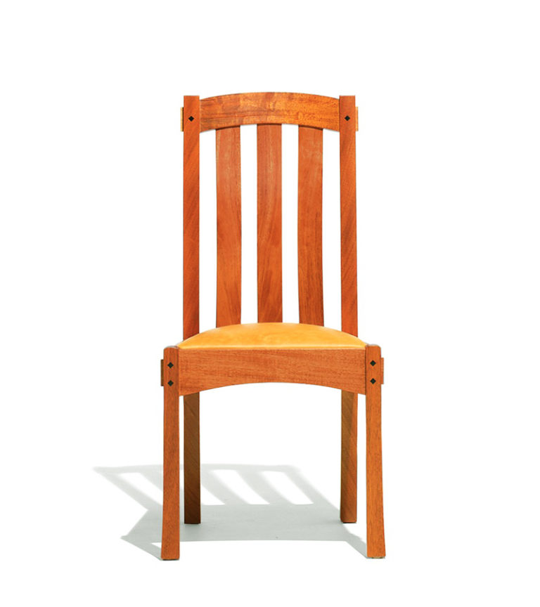 Arts & Crafts Side Chair Lowback Berkeley Mills