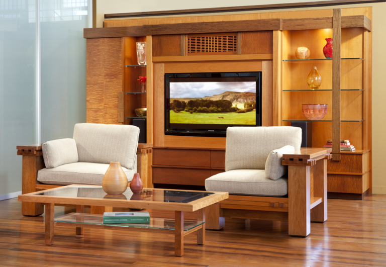 Zen Wall AV Unit By berkeley Mills Furniture