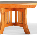 Arts & Crafts Round Dining Table