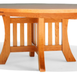 Arts & Crafts Round Dining Table
