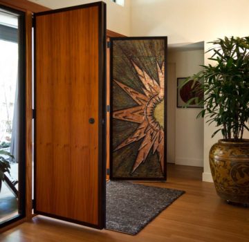 Custom Patina Door