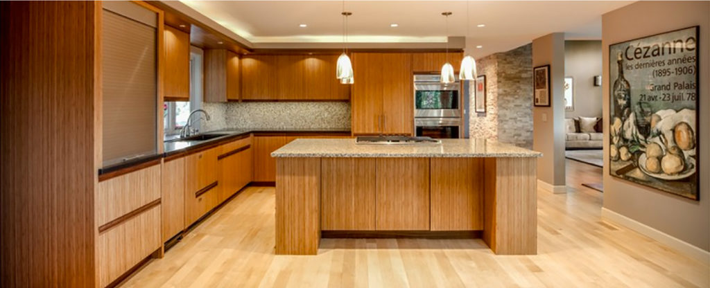 Custom Wood Island & Cabinets, Kitchen Design in Bay Area